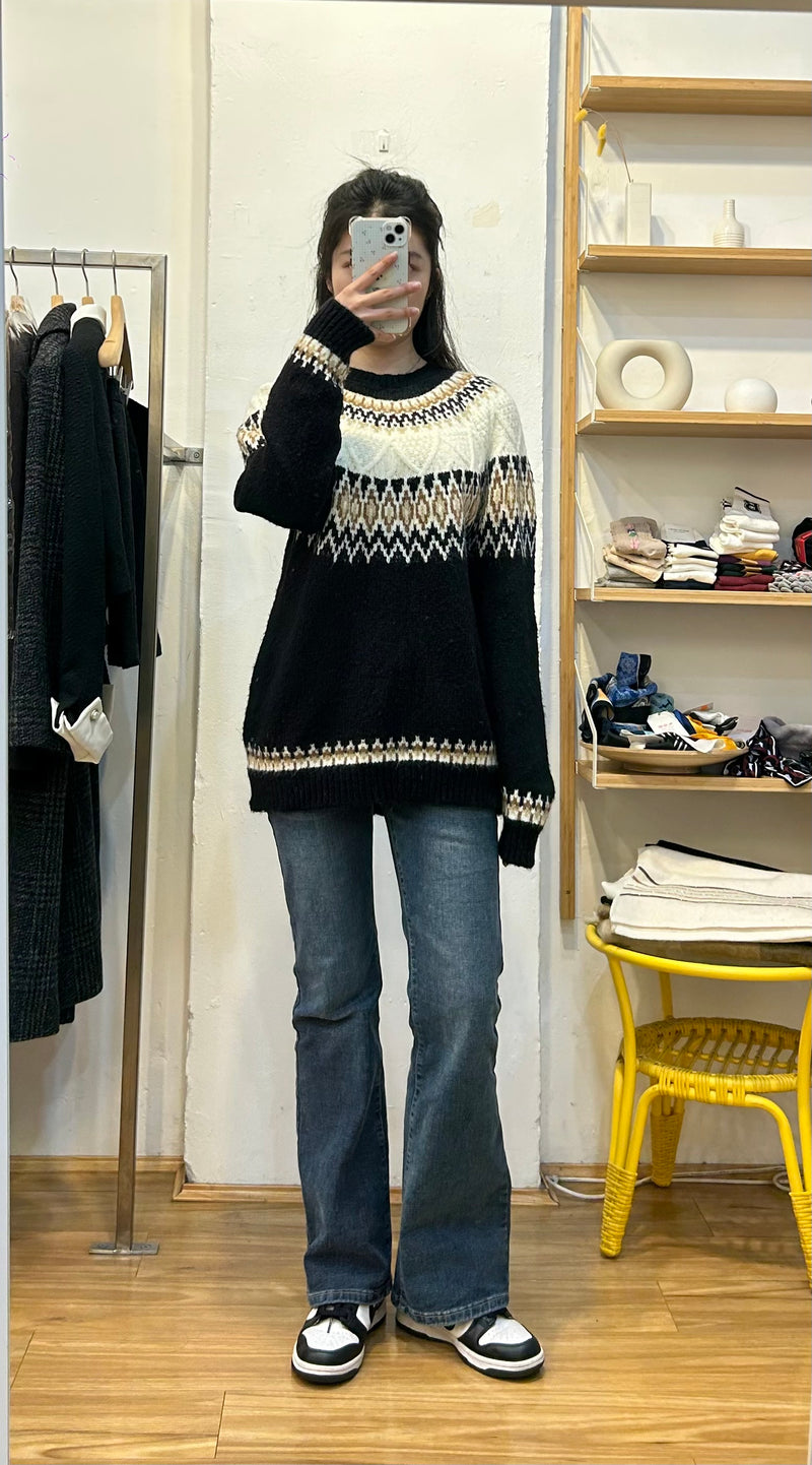 Nordic Pattern Sweater