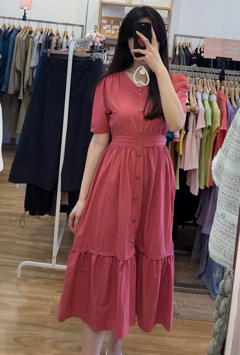 Summer Romance Pink Long Dress