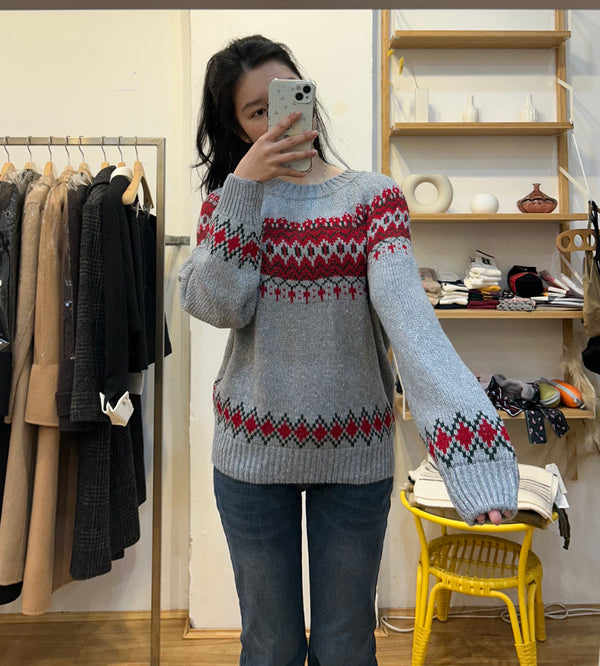 Unique Pattern Sweater