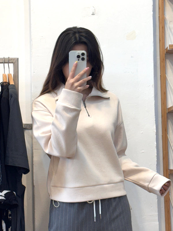 Essential Zip-up Sweatshirt