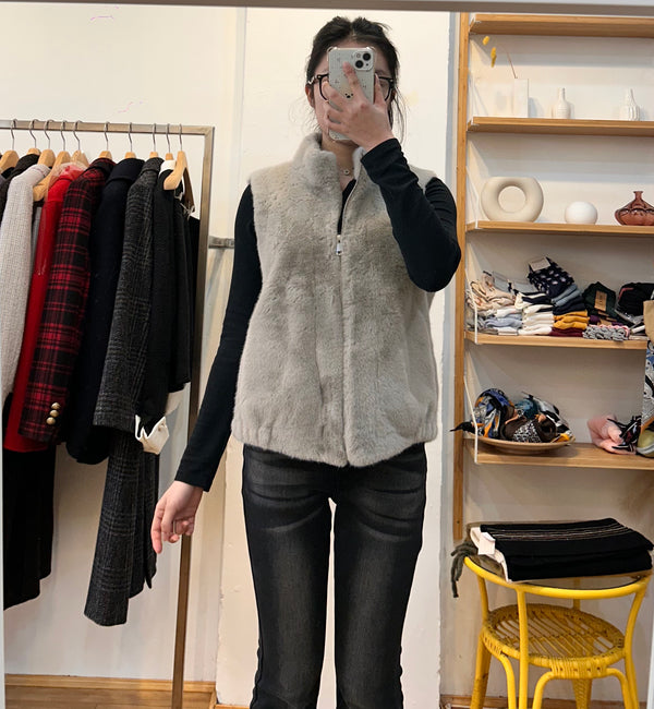 Furry Zip-Up Jacket