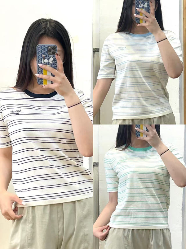 Summer Cute Stripe Tee