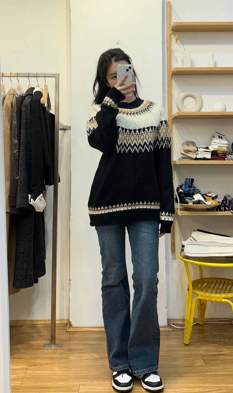 Nordic Pattern Sweater