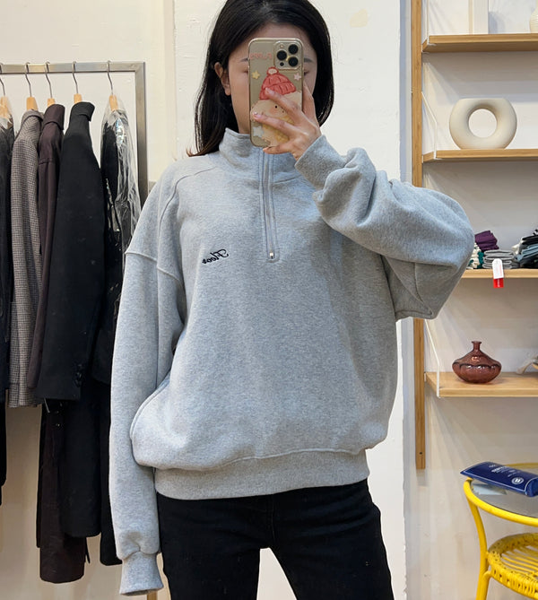 Stand Collar Hoodie