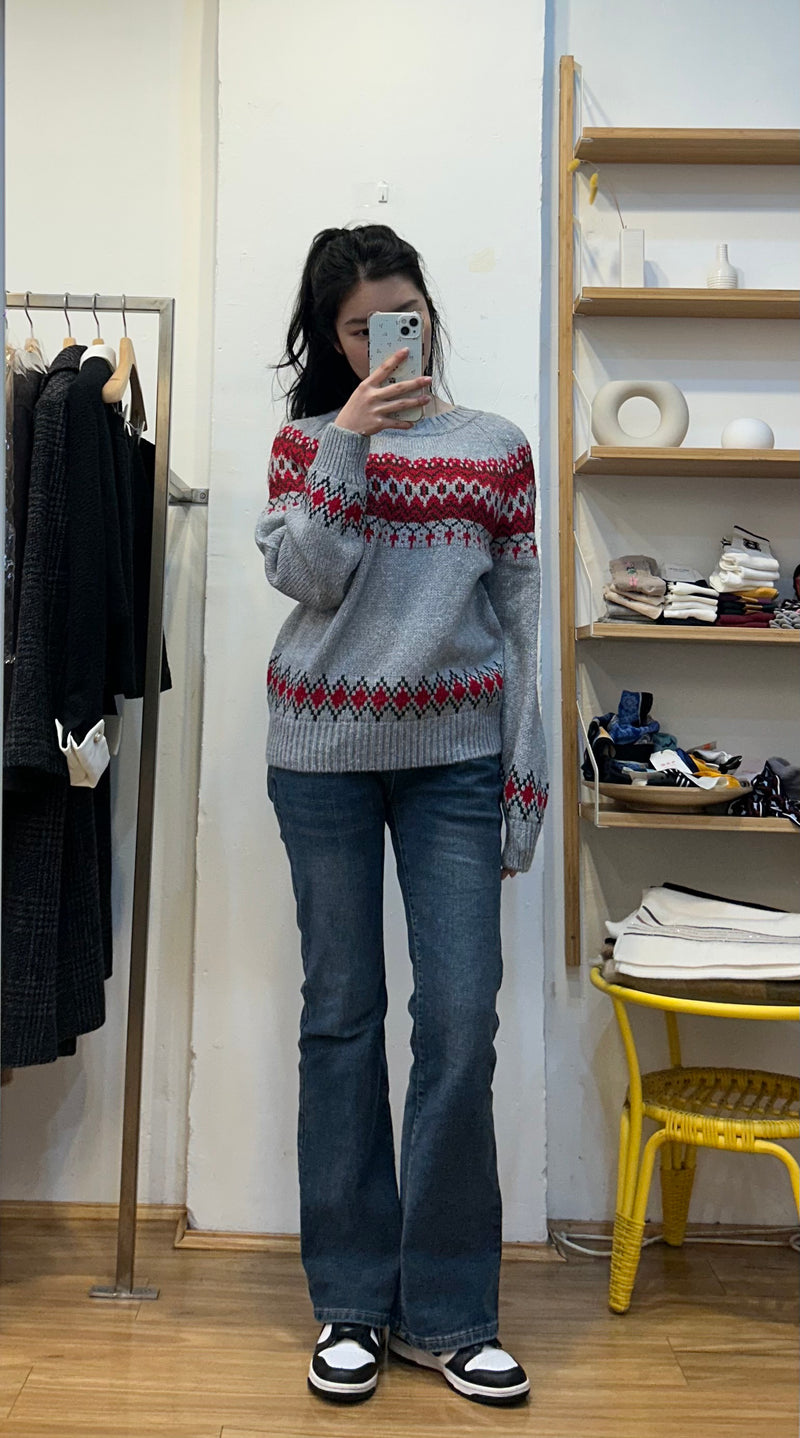 Unique Pattern Sweater
