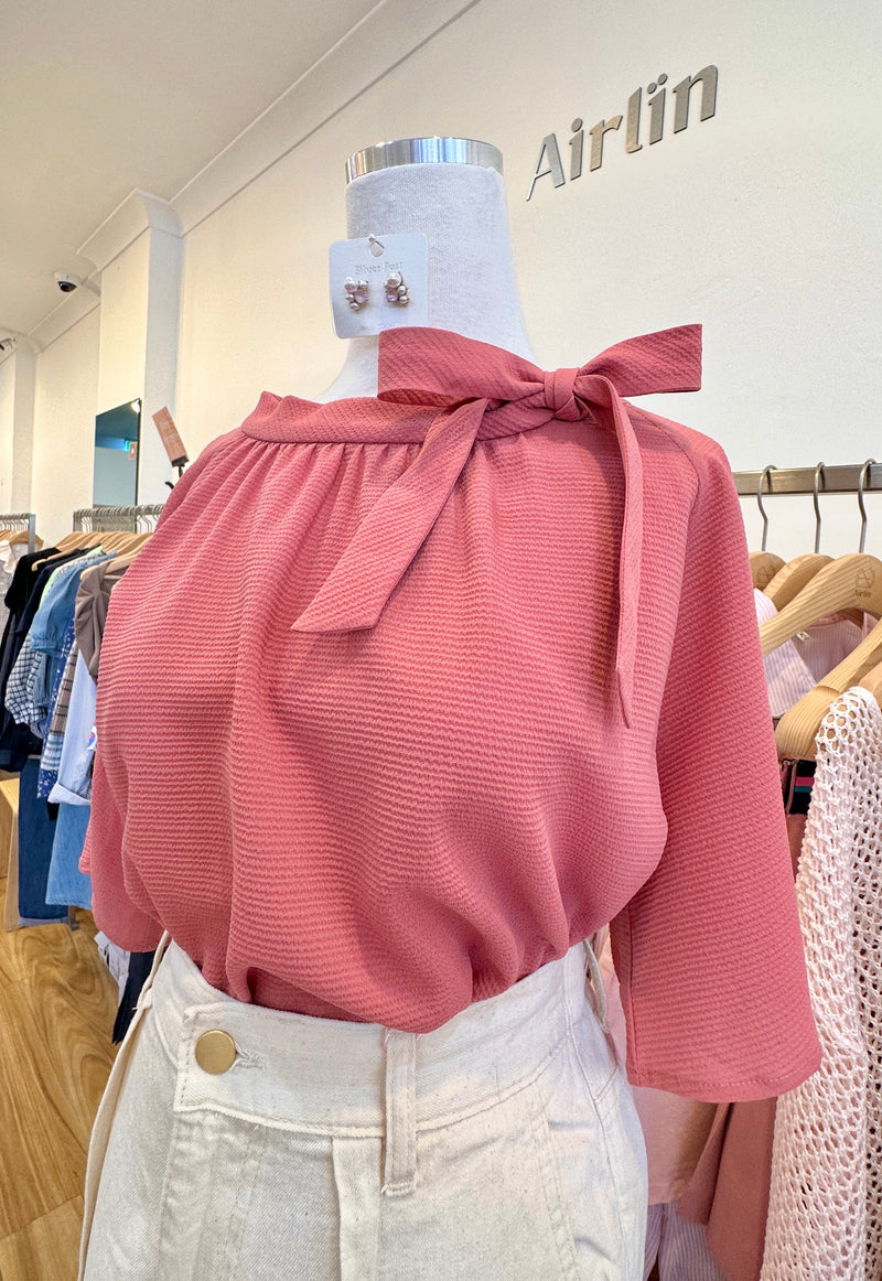 Rose Pink Ribbon Shirt