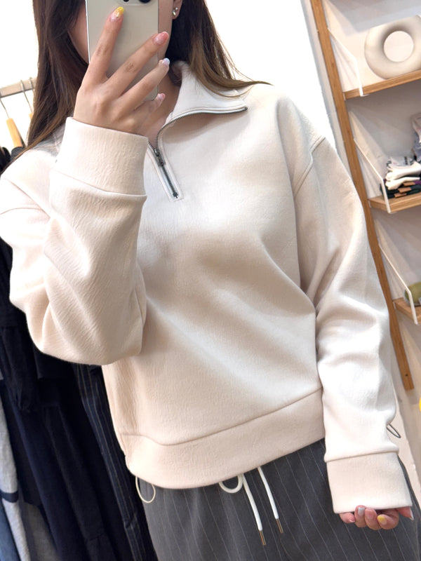 Essential Zip-up Sweatshirt
