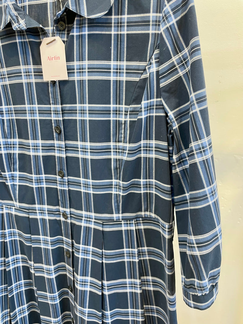 Checked Shirt Dress