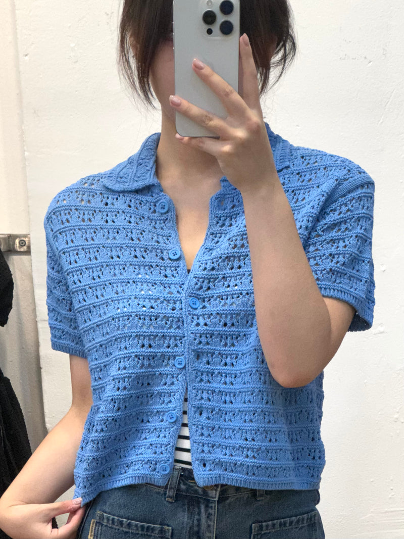 Summer blue cardigan