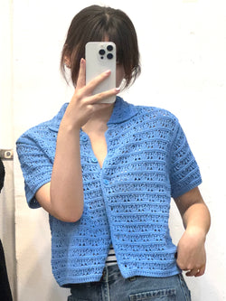 Summer blue cardigan