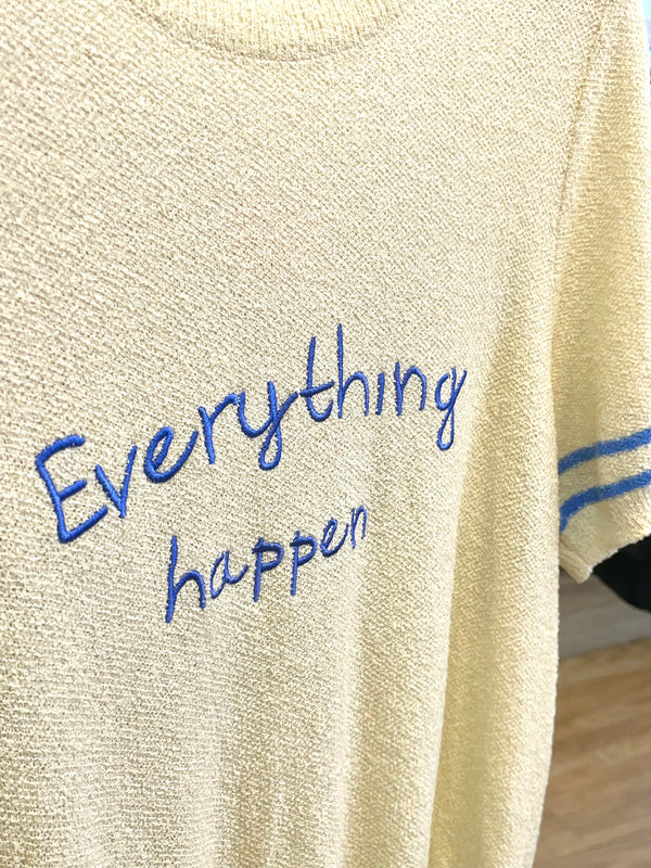‘Everything Happen’ Yellow Top