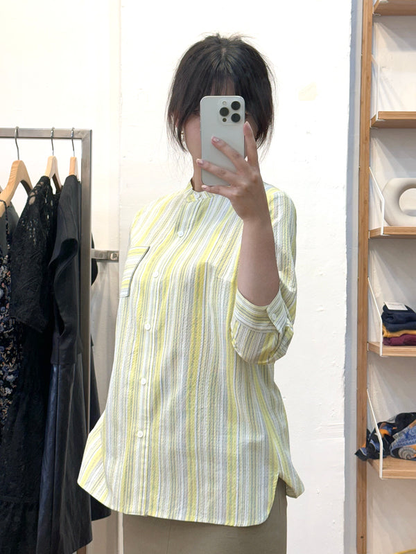 Yellow Stripes Shirt