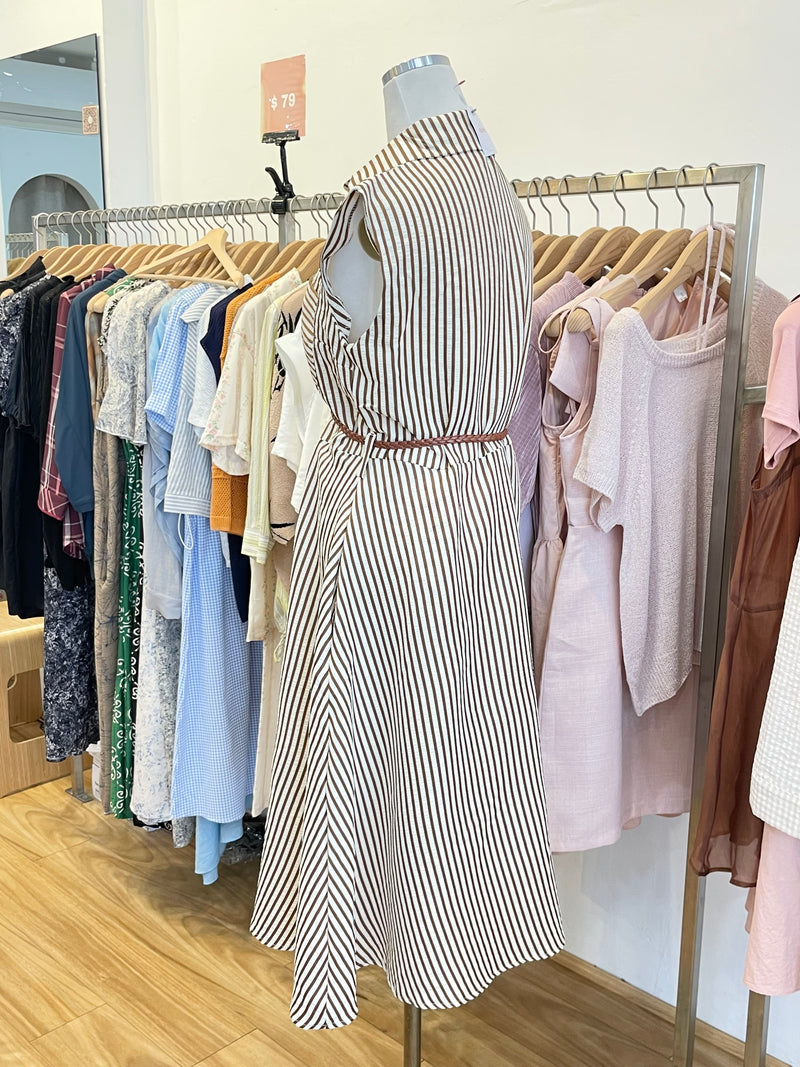 Brown Chic Shirt Dress