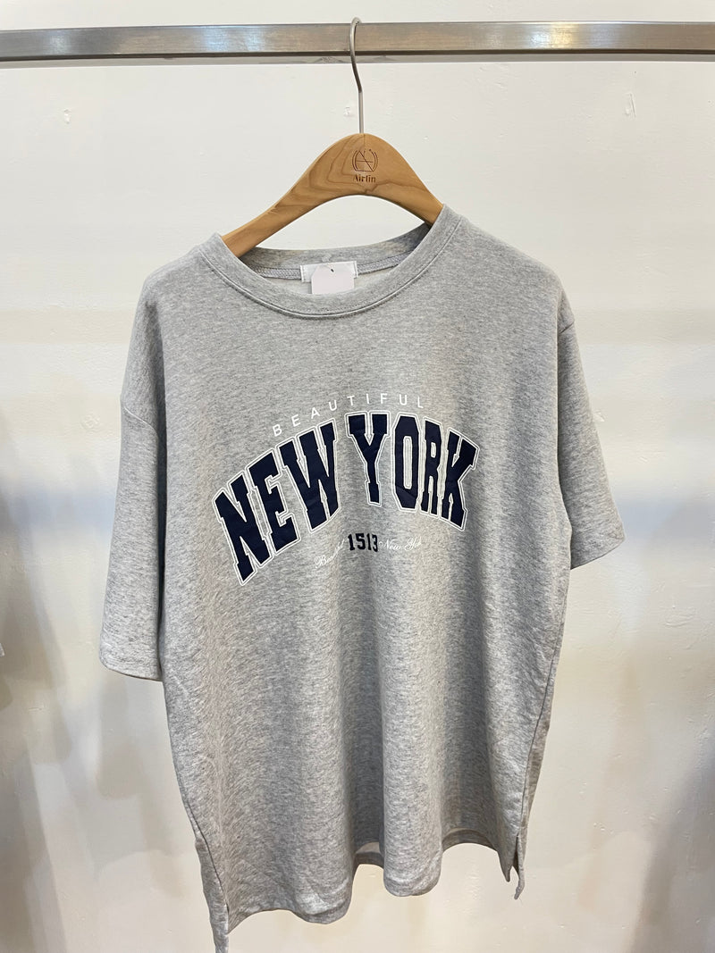New York relaxed sweat tops