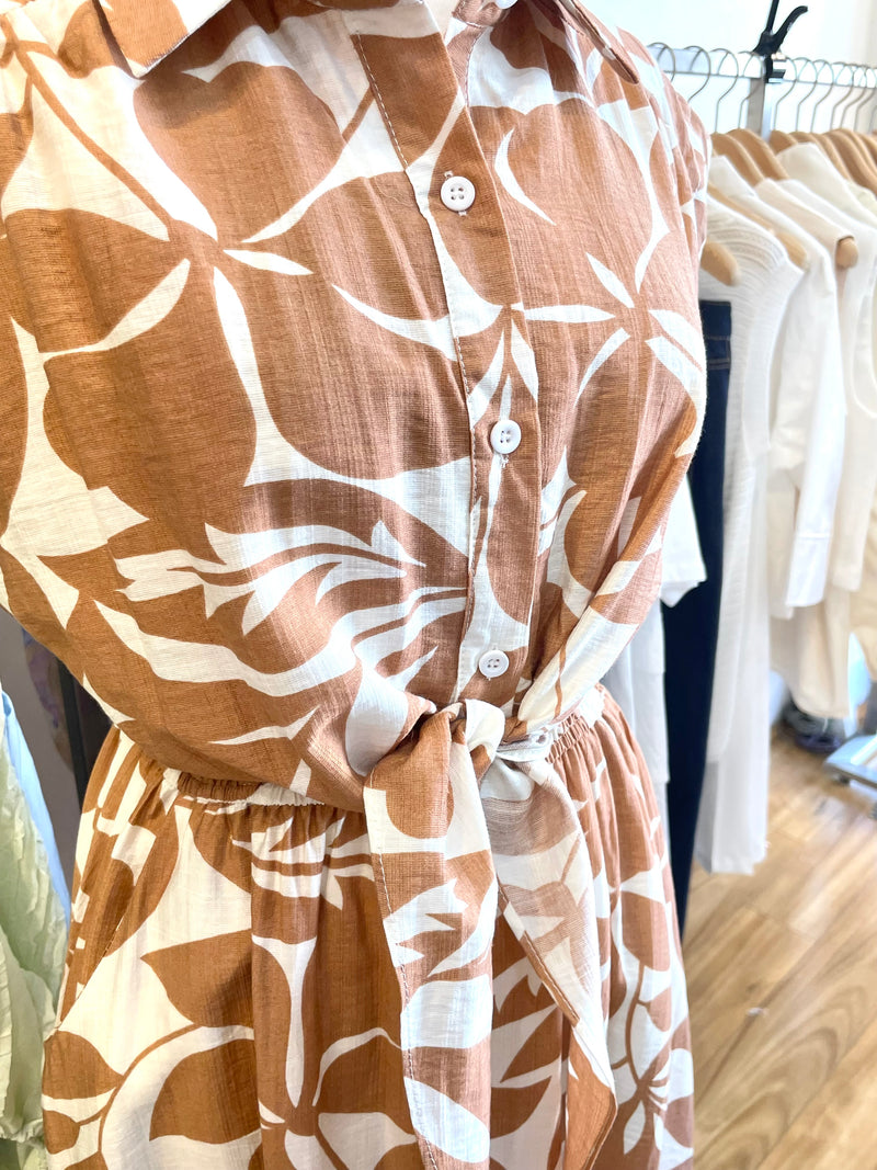 Summer Holiday Floral Dress