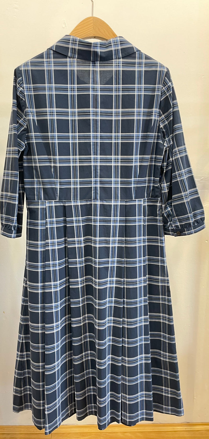 Checked Shirt Dress
