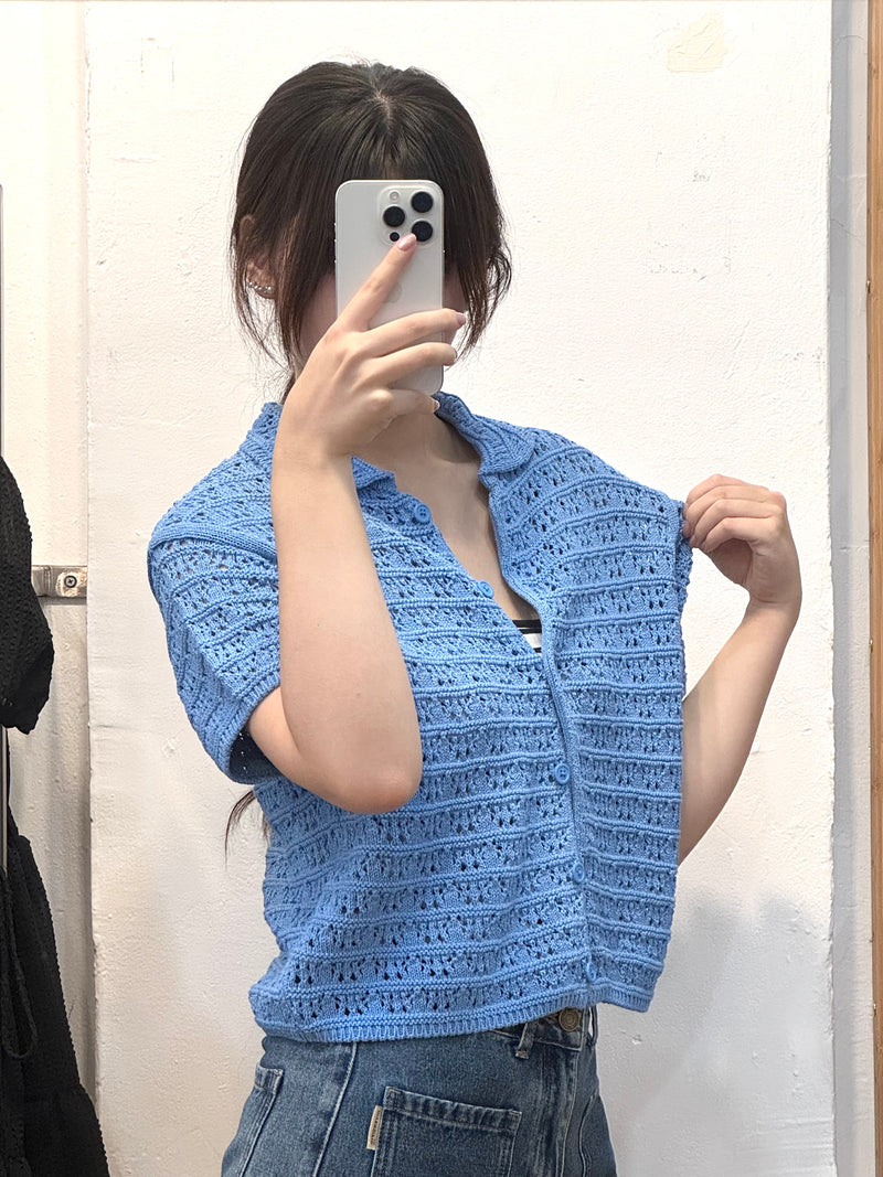 Summer blue cardigan