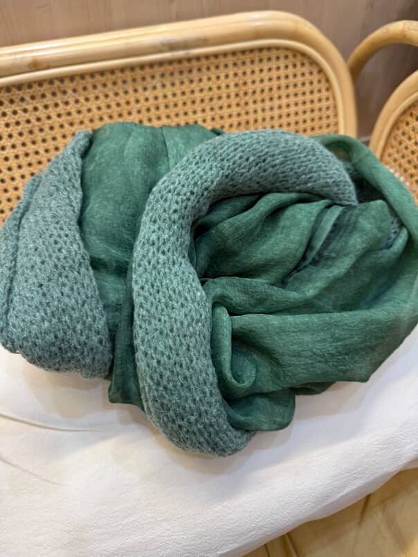 Cold Days Wool Blended Scarfs - 4 Colour