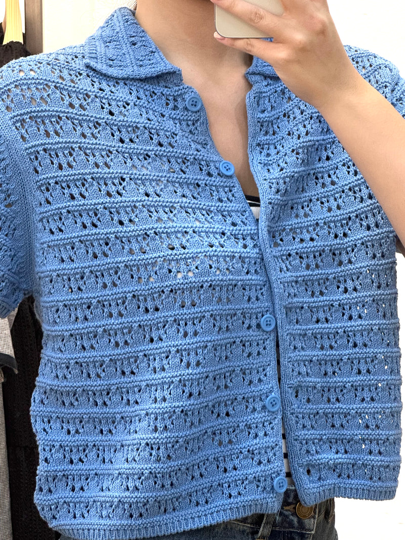 Summer blue cardigan