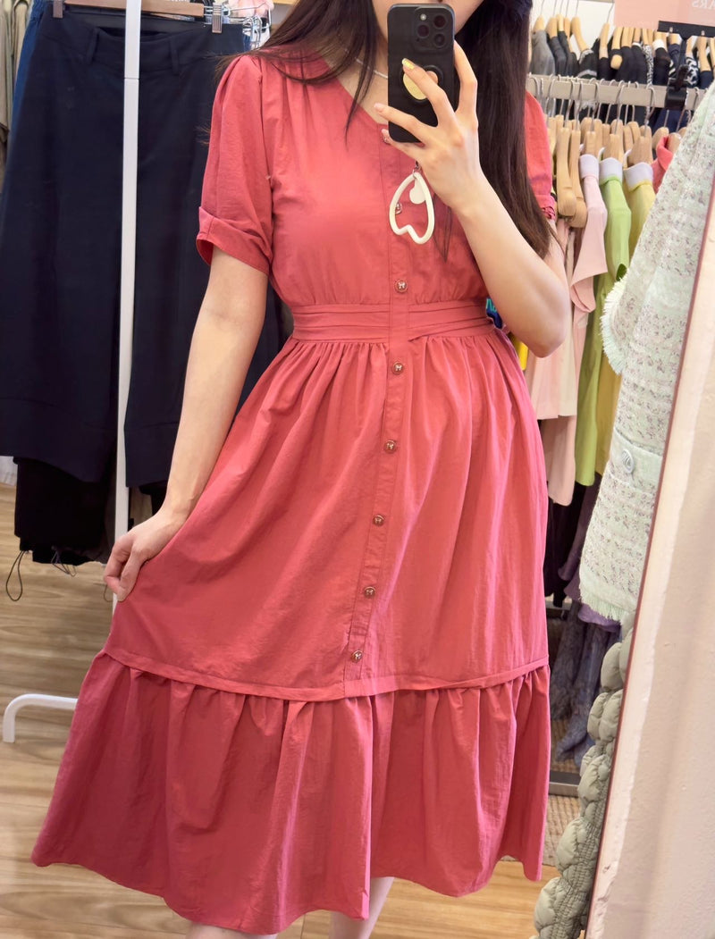 Summer Romance Pink Long Dress