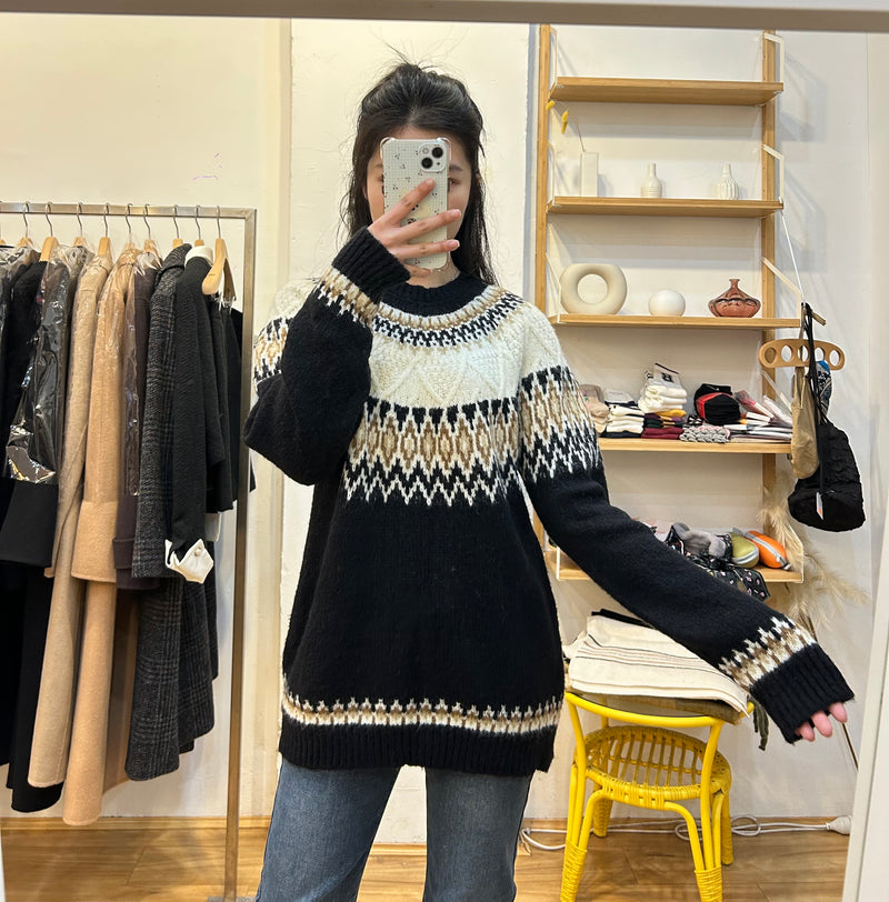 Nordic Pattern Sweater