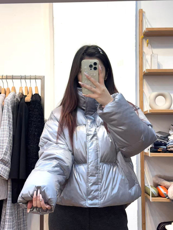 Silver Drift Goose Down Jacket
