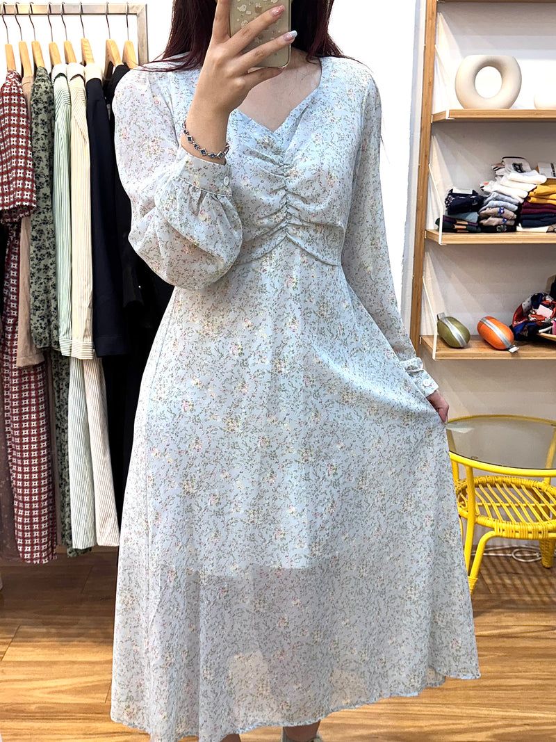 Autumn Breeze Floral Dress - 2 Colours