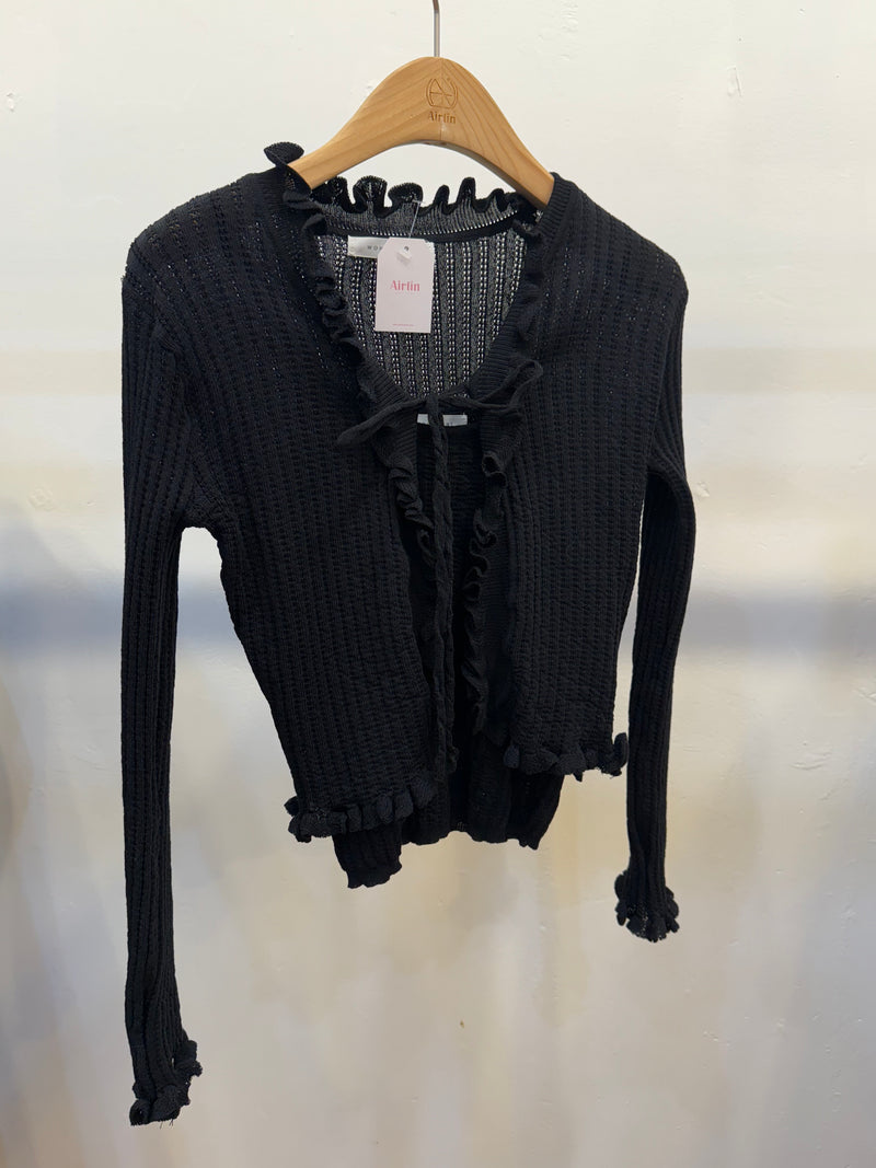 Knitted Singlet with Cardigan