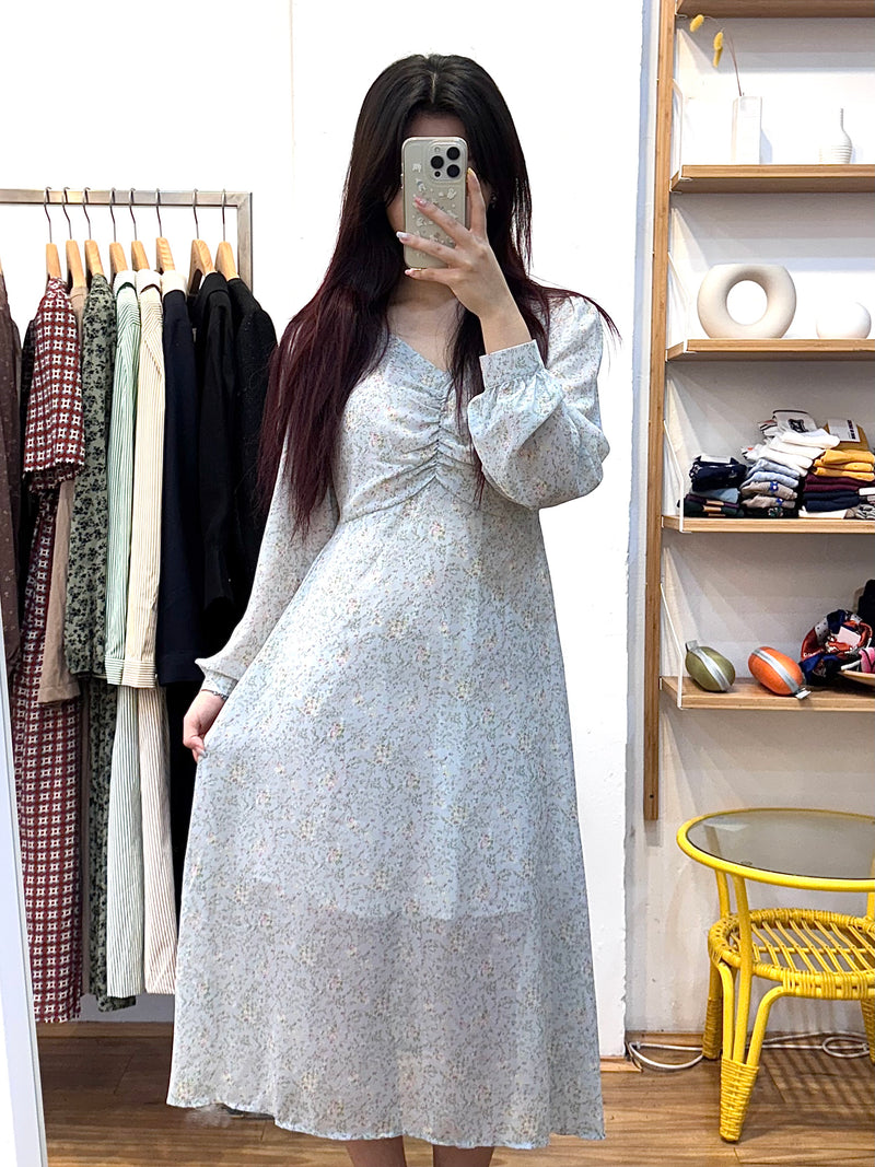 Autumn Breeze Floral Dress - 2 Colours