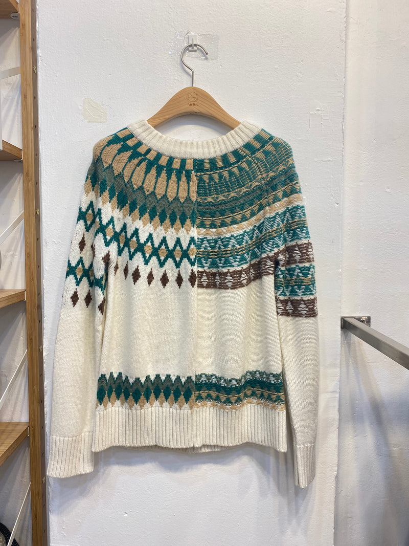 Unique pattern knit sweaters