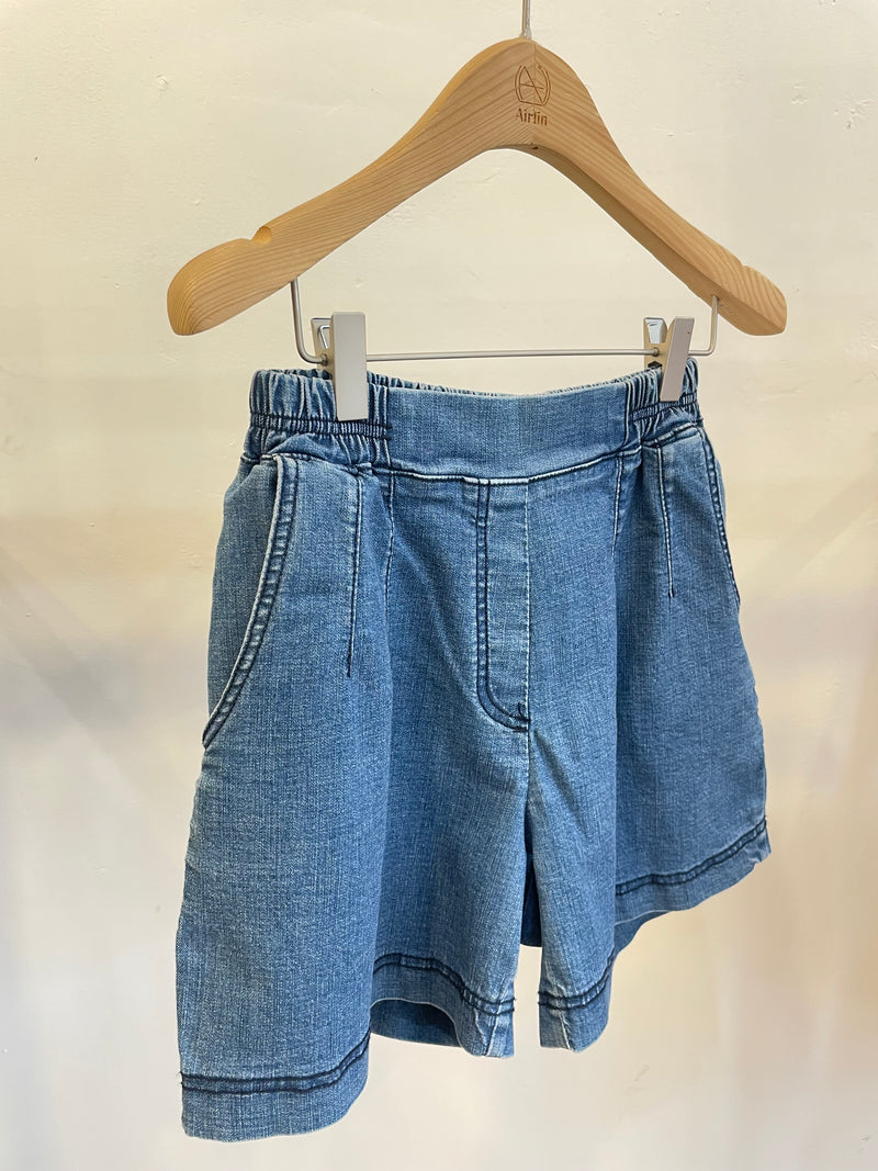 Stretchy Denim Shorts