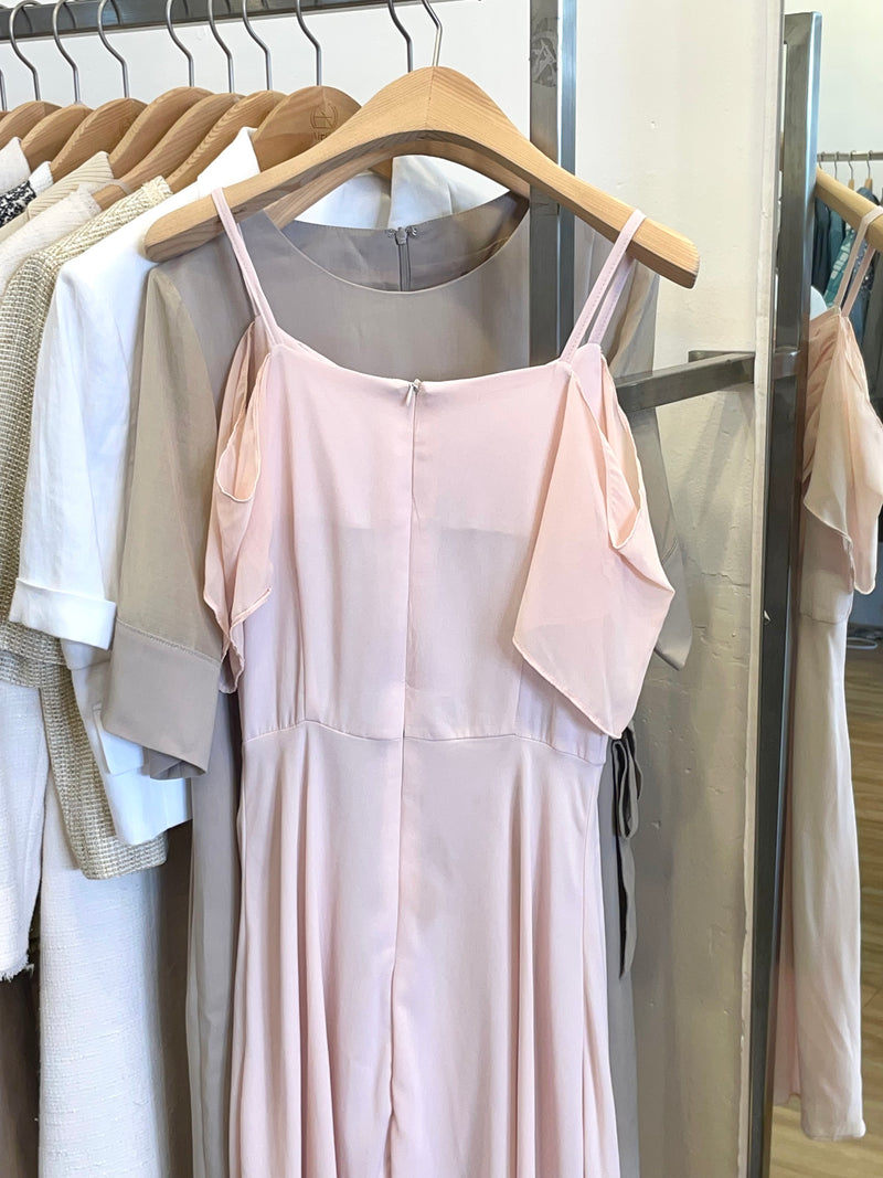 Elegant Pink Party Dress