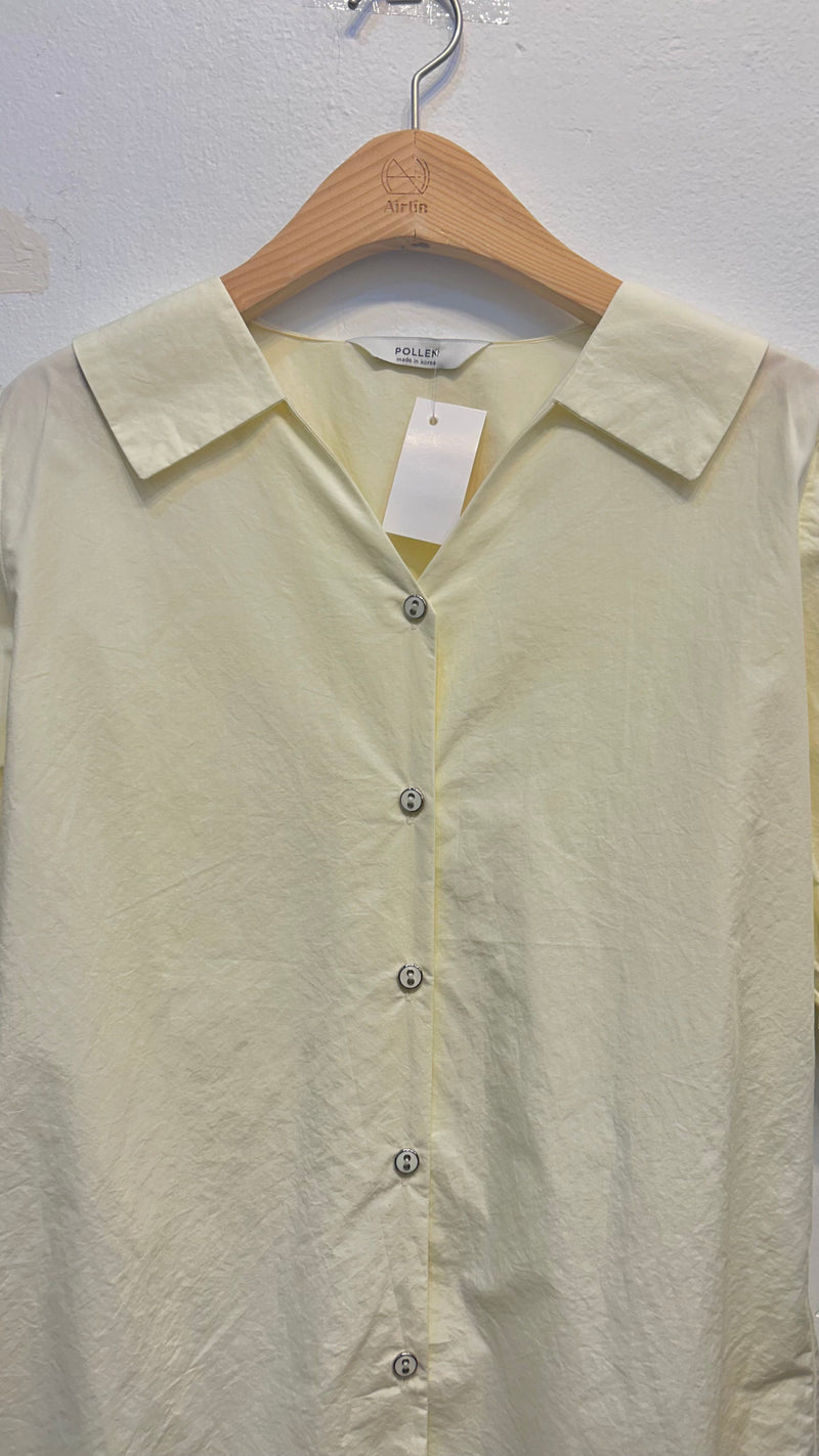 Summer white blouse shirt