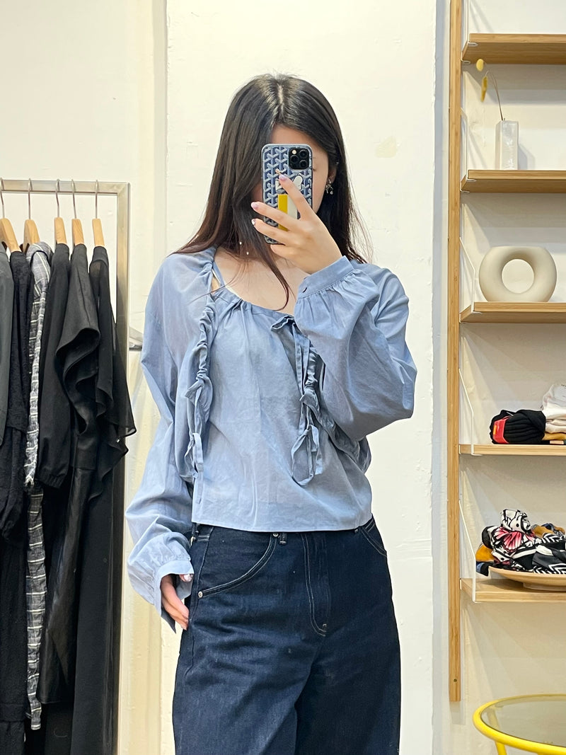 2-Piece Ruched Tank & Sleeve Set