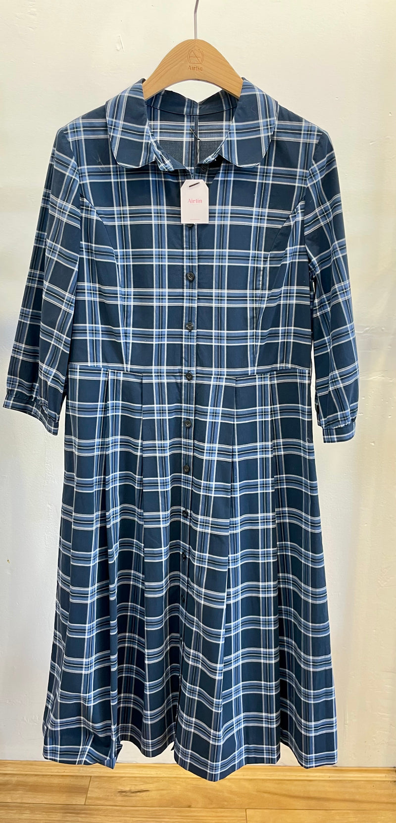 Checked Shirt Dress