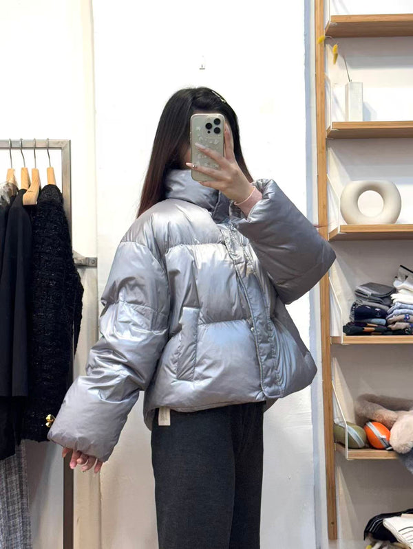 Silver Drift Goose Down Jacket