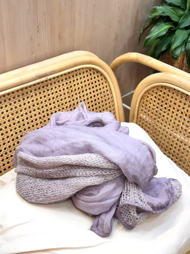 Cold Days Wool Blended Scarfs - 4 Colour