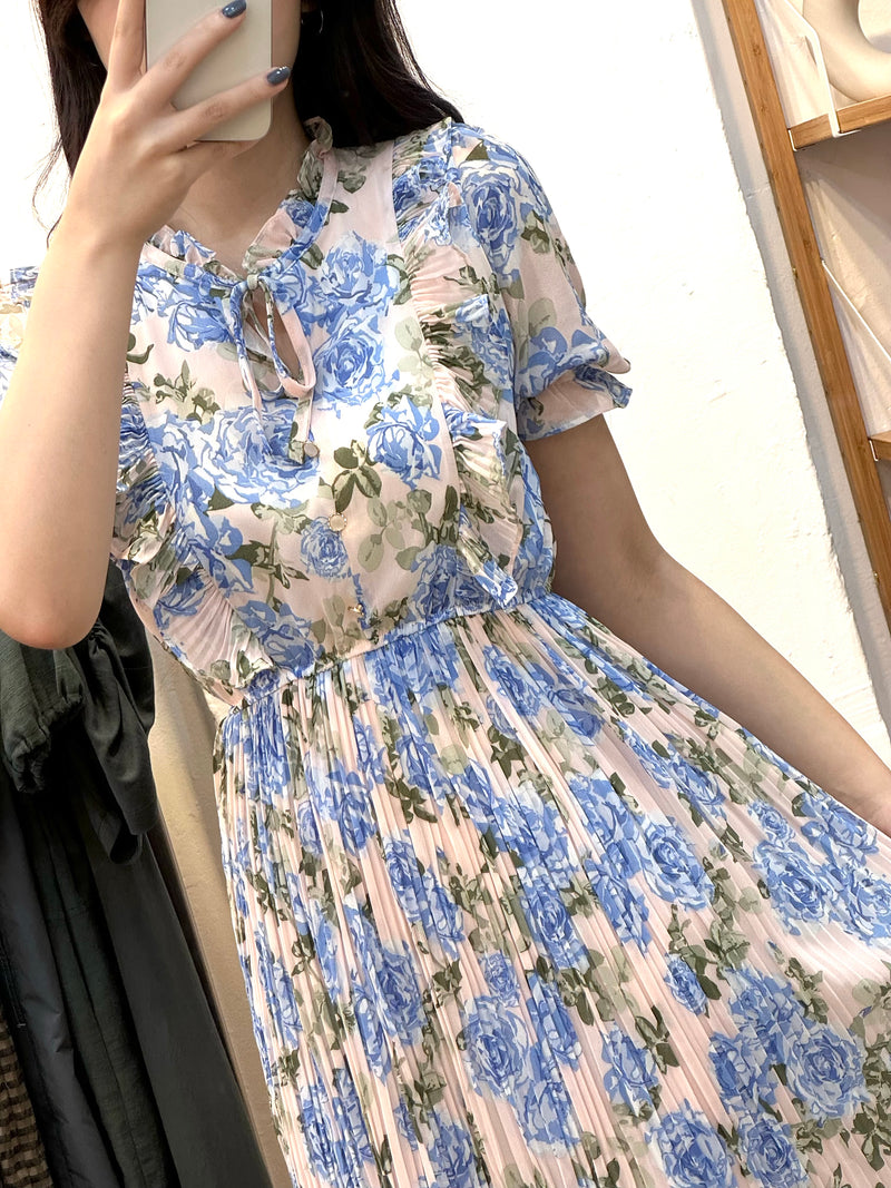 Spring Garden Floral Dress