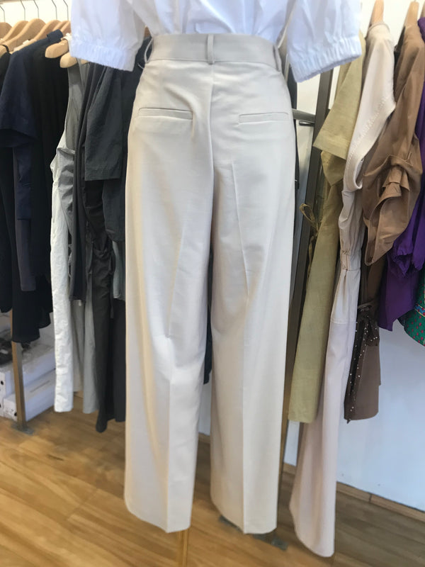 Casual simple wide trousers