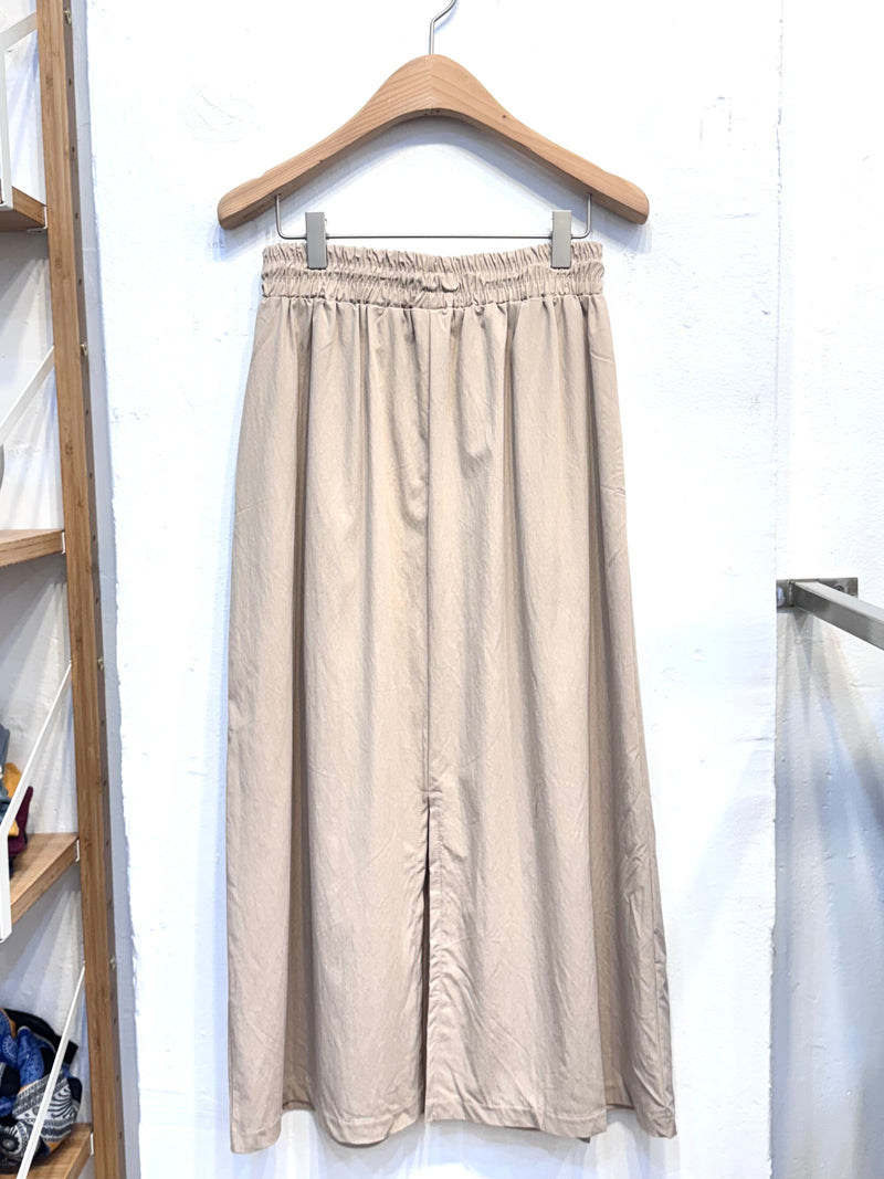 Beige ribbon skirt