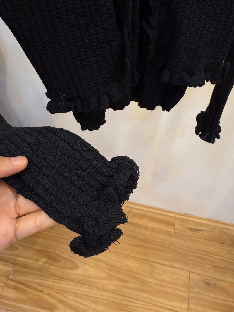 Knitted Singlet with Cardigan