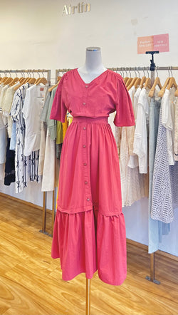 Summer Romance Pink Long Dress