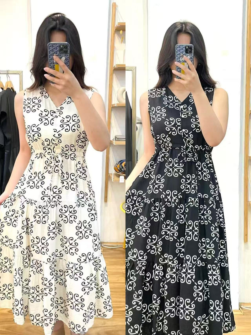 Summer Daily Pattern Dress