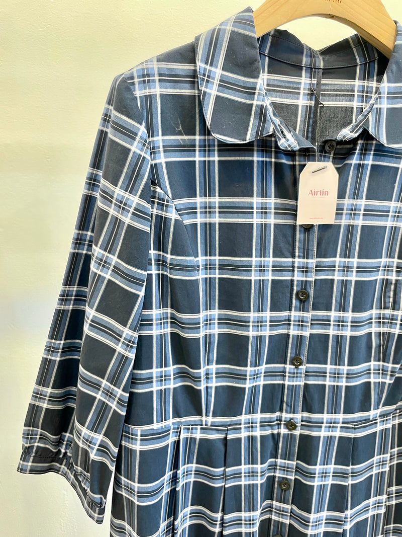 Checked Shirt Dress