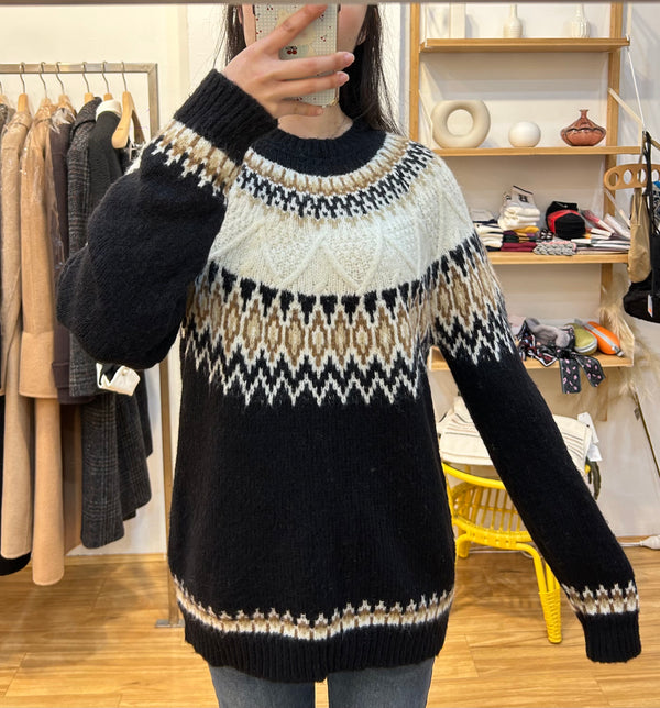 Nordic Pattern Sweater