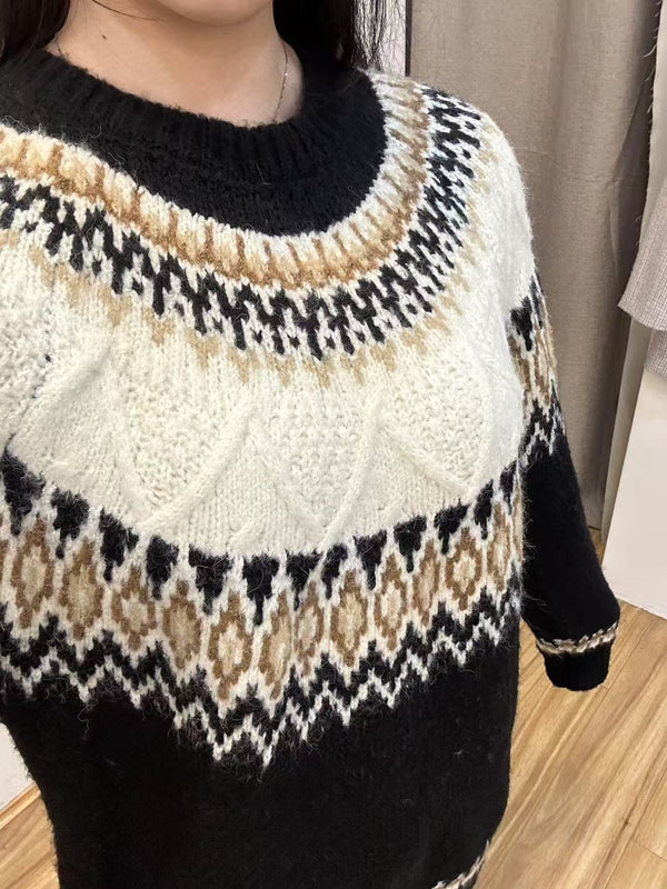 Nordic Pattern Sweater