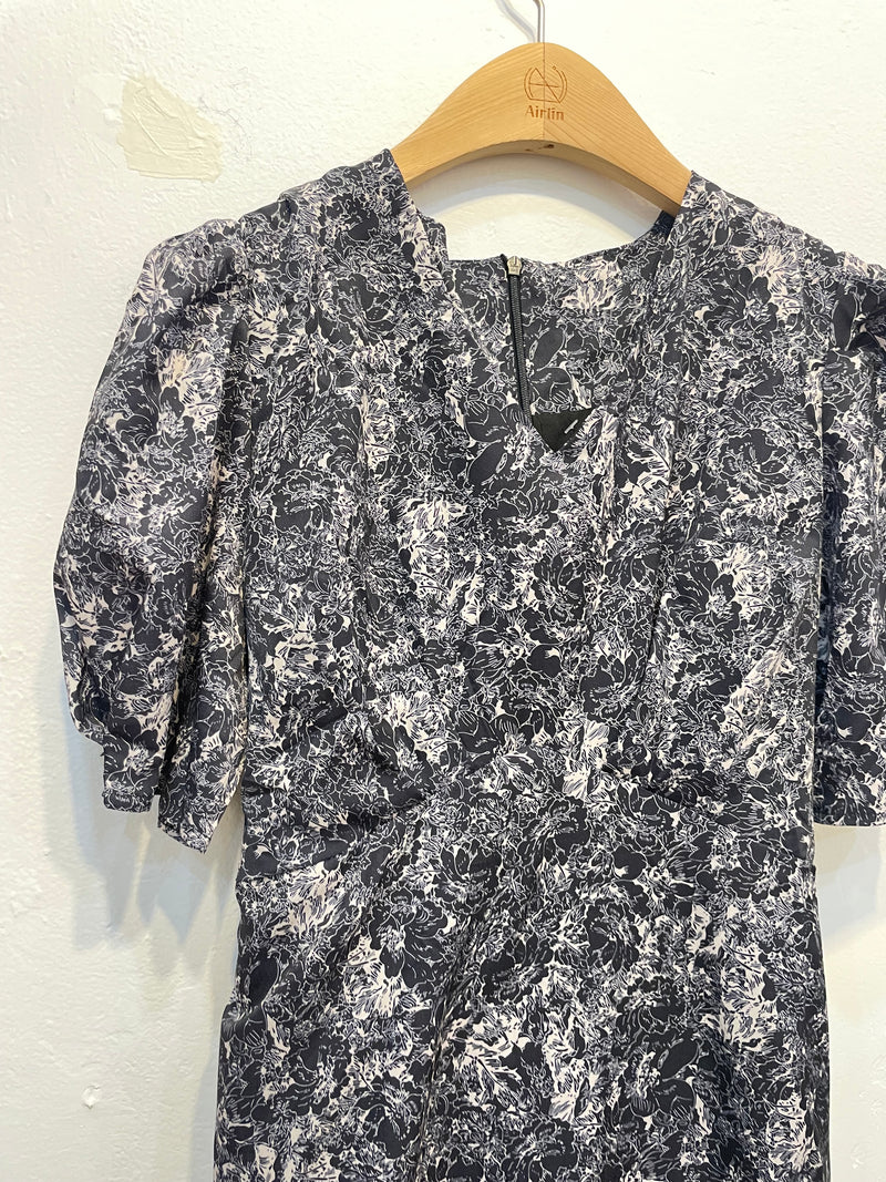 Floral Chiffon Maxi Dress