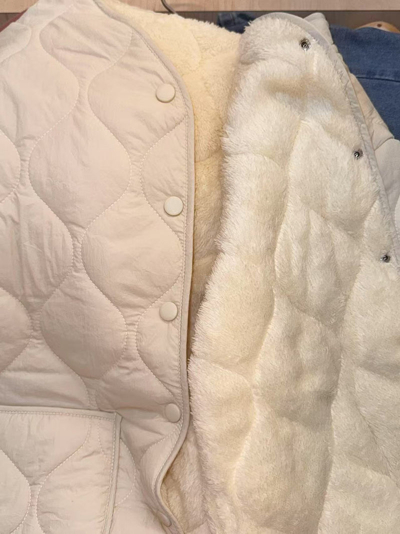 Cozy Cream Furry Jacket