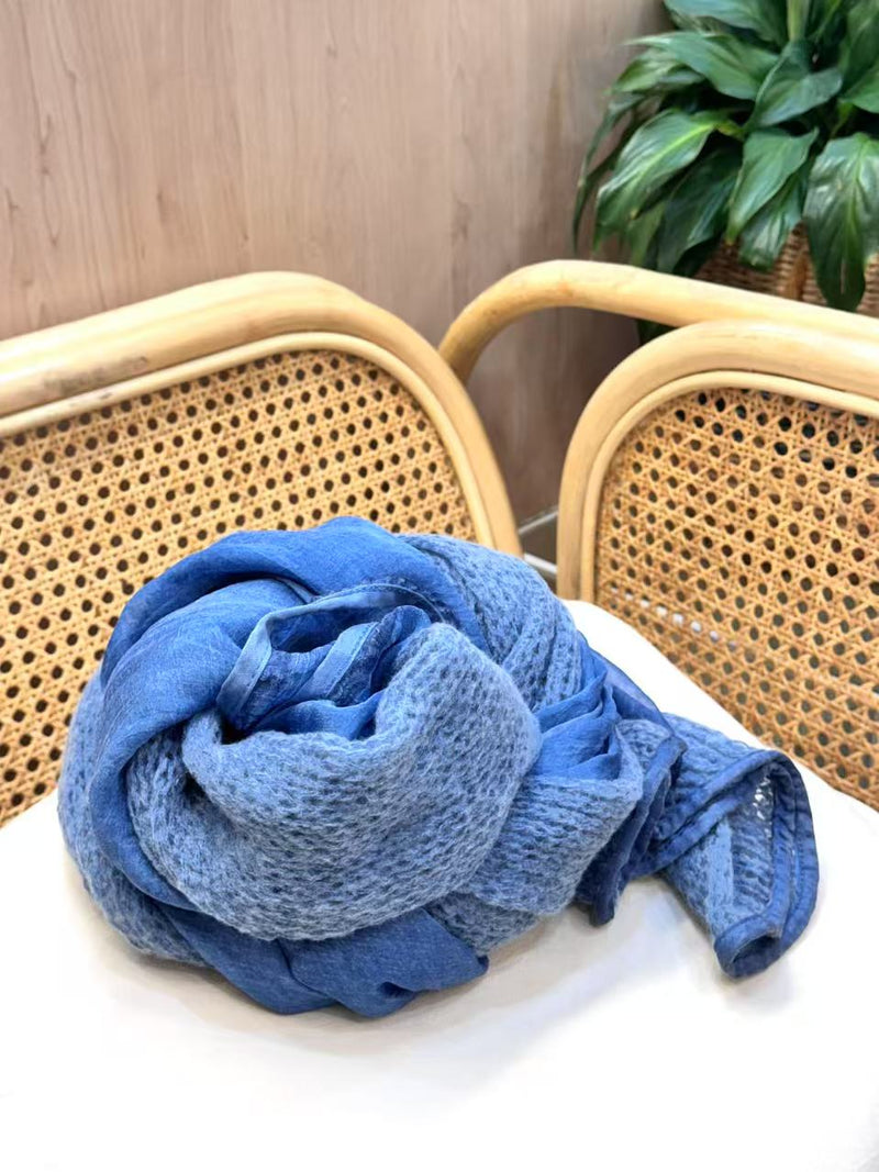 Cold Days Wool Blended Scarfs - 4 Colour