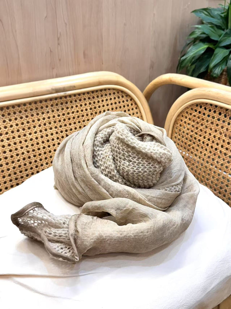 Cold Days Wool Blended Scarfs - 4 Colour